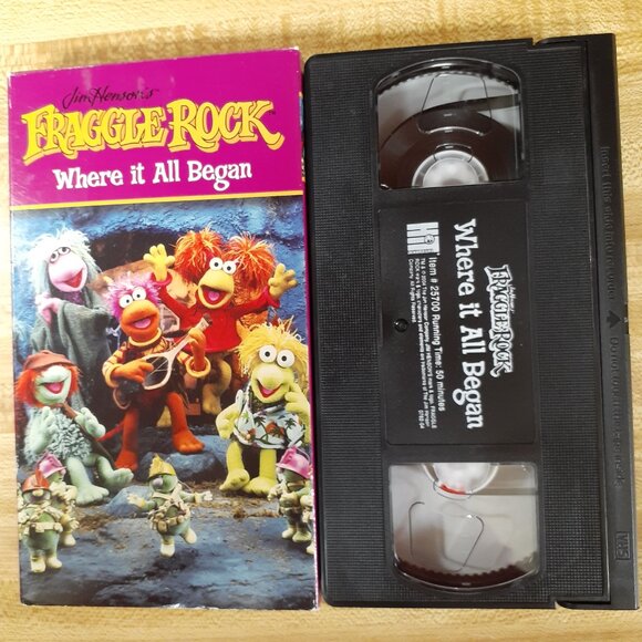 Fraggle Rock Where It All Began VHS 2004 Release Jim Henson Muppets Retro VG 80s - Picture 7 of 9